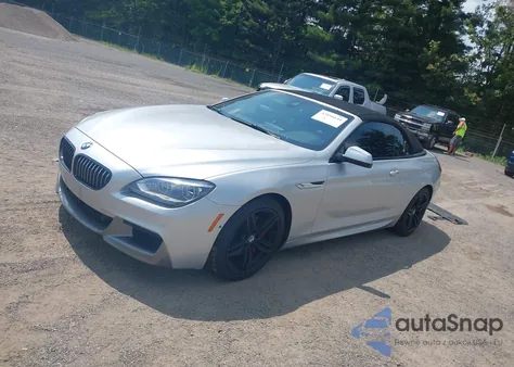 2013 BMW 650I xDrive z USA, uszkodzony, nr VIN WBAYP1C53DDX00568